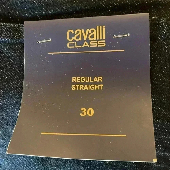 Cavalli Class straight leg jeans  sz 30 - Picture 6 of 8